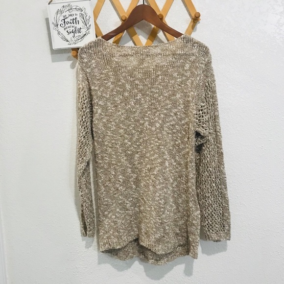 ⭐️🌟NWOT Lafayette 148 Melange Net Stitch Sweater XL - Picture 9 of 10